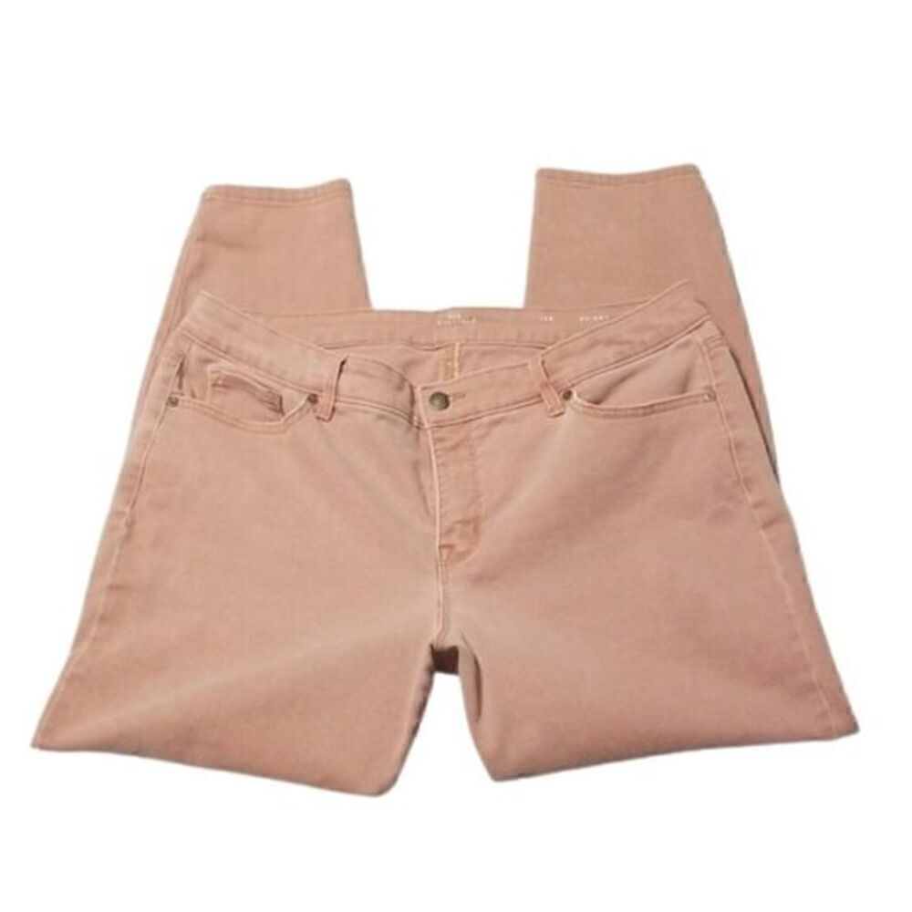 New Directions Pink High-Rise Skinny Jeans